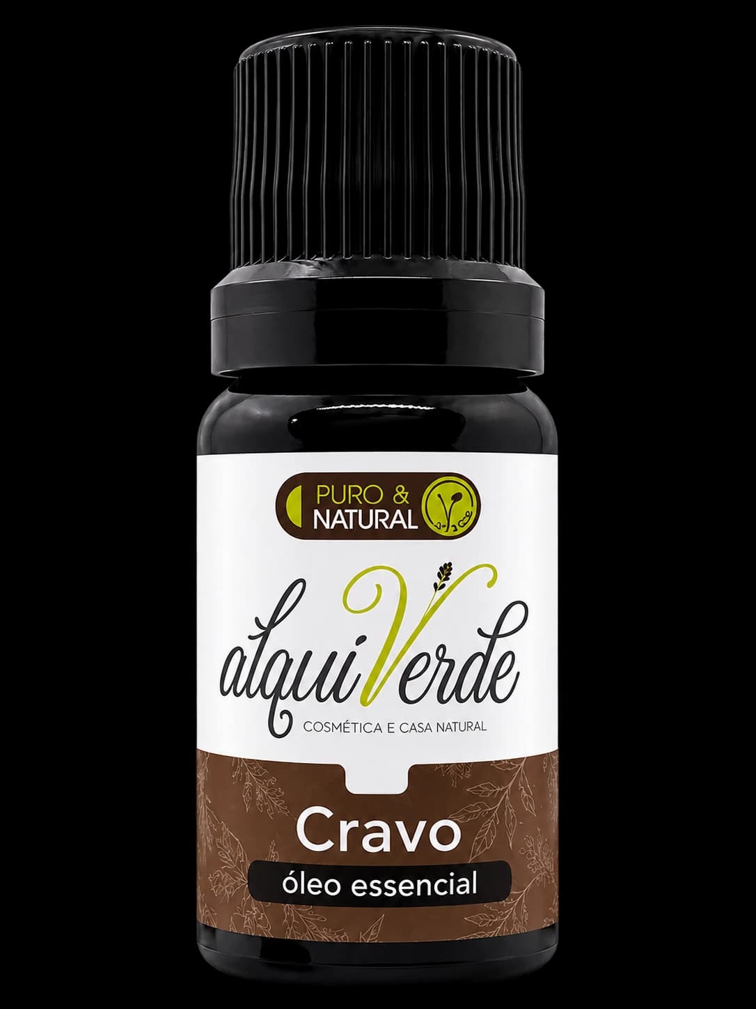 Bottle of Alquiverde clove essential oil